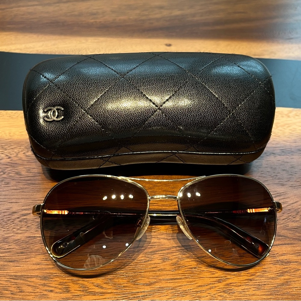 Chanel Aviator Sunglasses